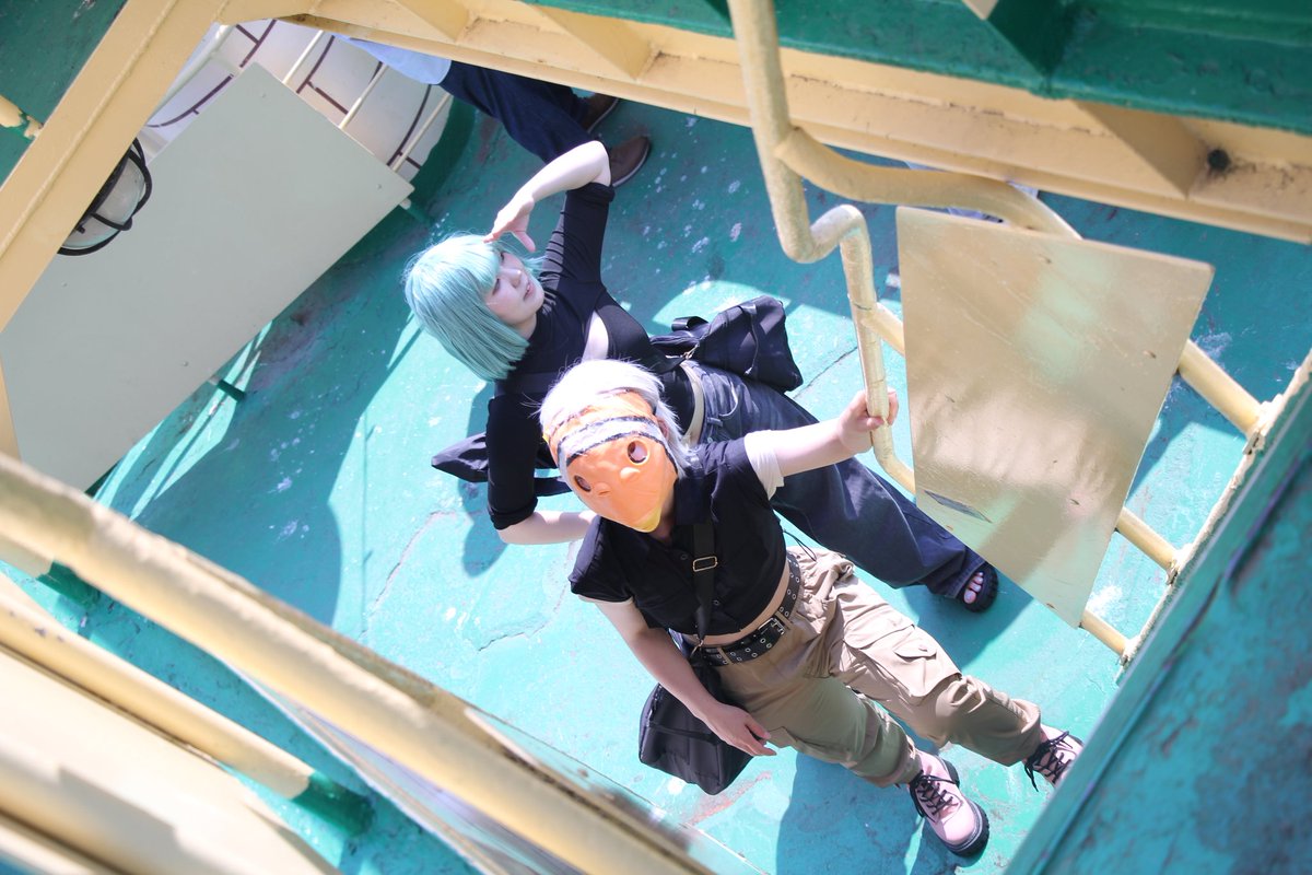 #ストグラ仮装 
シャッフルパージデー2025

客船いくぞ〜！！！！

イナイロハ→<a href="/suigyoku_gta/">すいぎょく</a>
葉風邪ナイ→なかちゃ

📸(マックさん)のねむ<a href="/no___ne___me/">のねむ@芸人</a>

 #TMAF  #TMAF2025