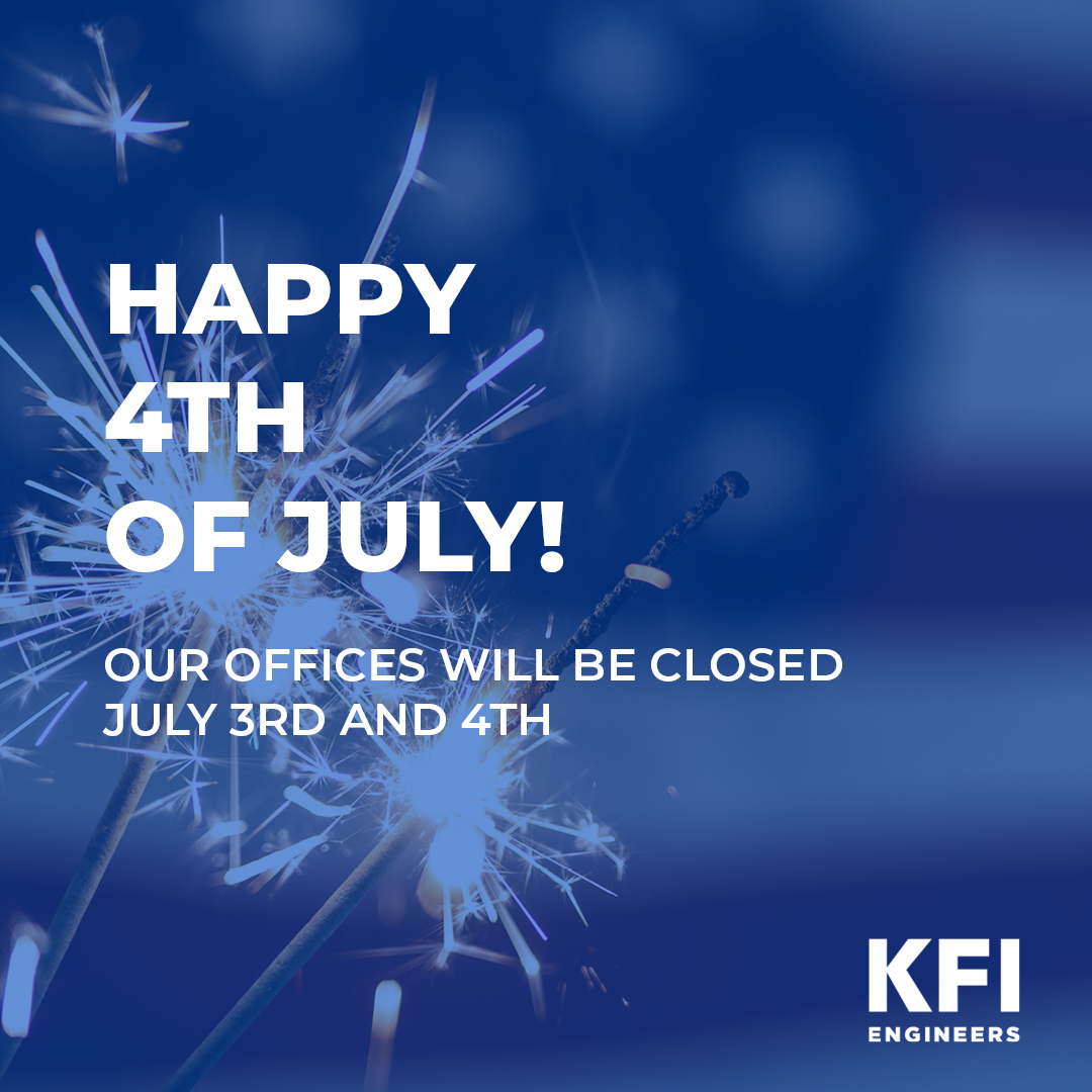 We're starting our 4th of July celebration early! Our offices will be closed July 3rd and 4th. We hope you have a wonderful and safe holiday weekend!