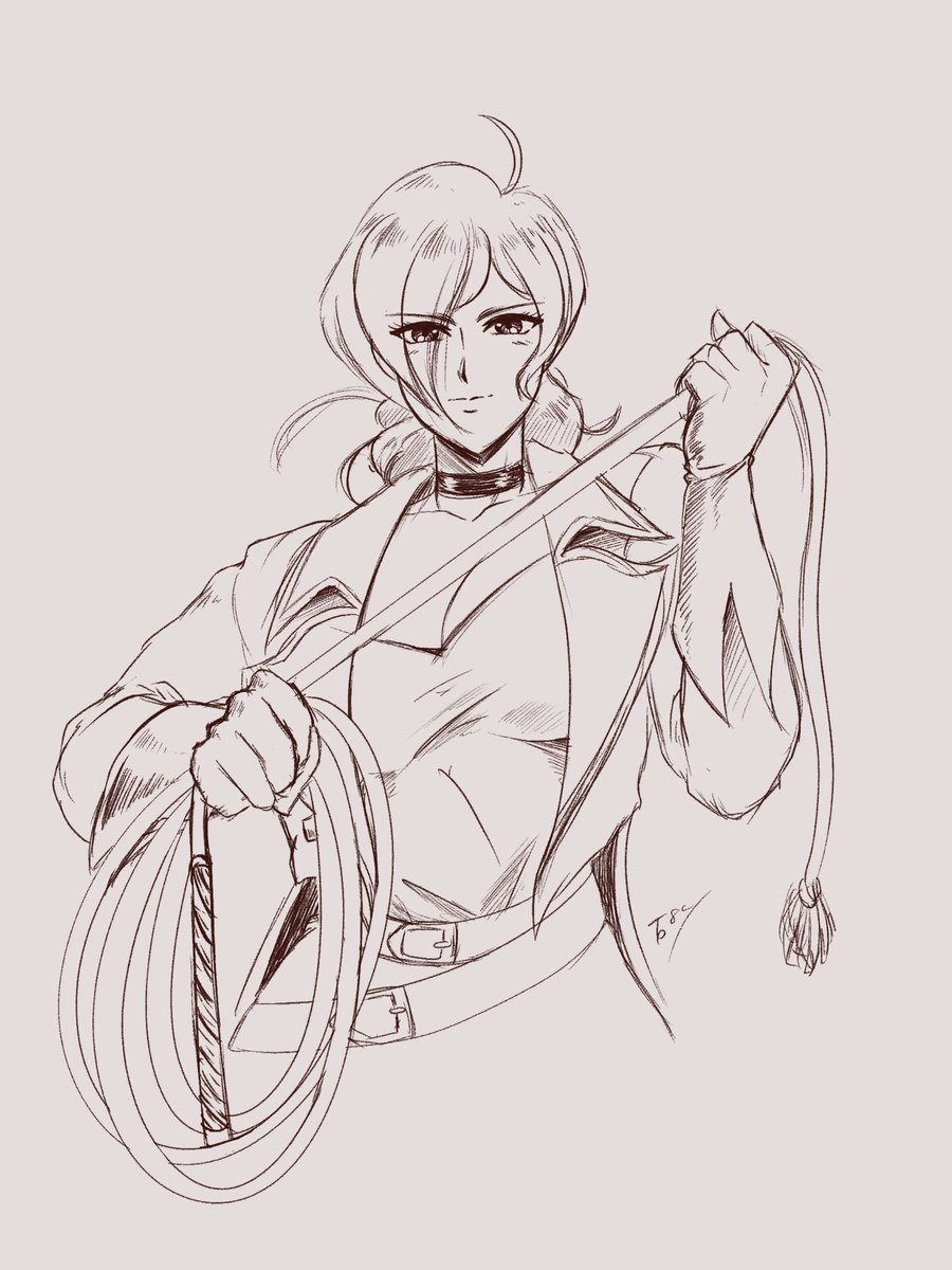 Got a sketch of Julia Belmont from <a href="/tedbob84/">Tedbob84</a>! #Castlevania #CastlevaniaNocturne