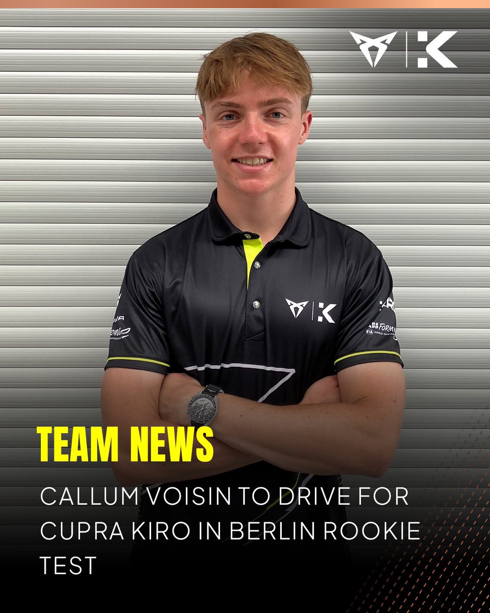 And just like that Callum Voisin completes our rookie set. Berlin, get ready for the full package. 🔥