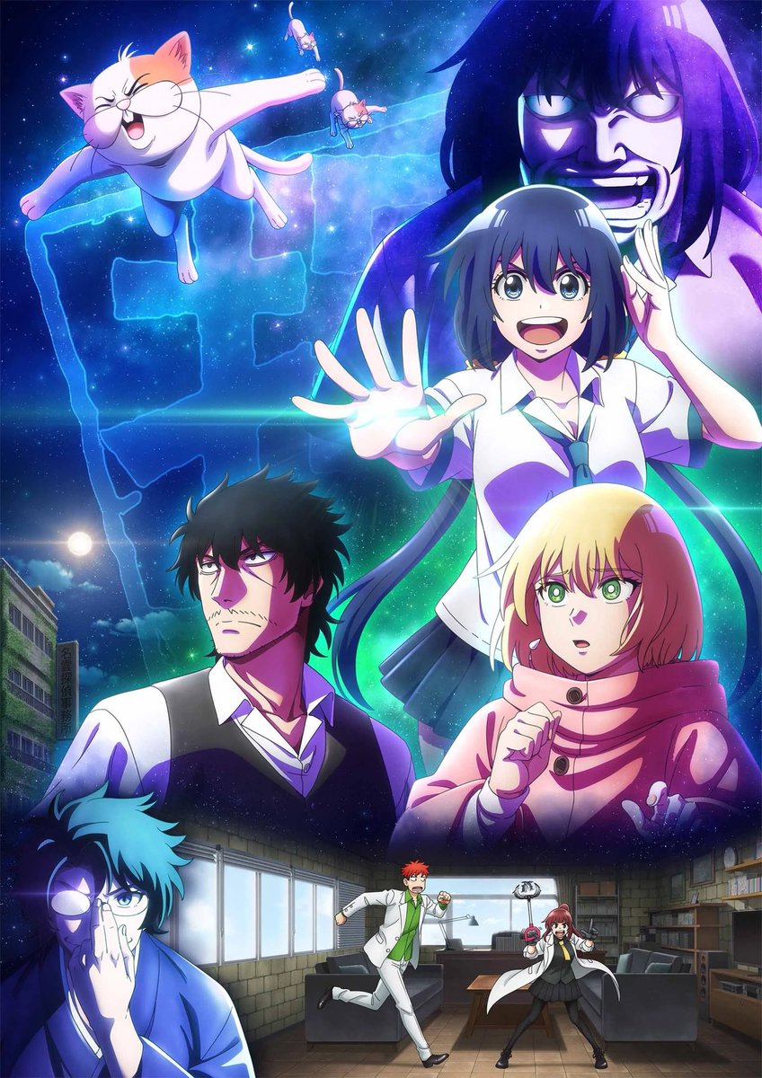 Nekochan211's tweet photo. It's so funny that the same Author of Senryu girl just a wholesome romance also created Detectives these days are crazy lol 
Such a chaotic show to the sweet diabetes🤣

Props to them having both works animated!!

#senryugirl 
#mattan_anime https://t.co/Y5h5f0stEb
