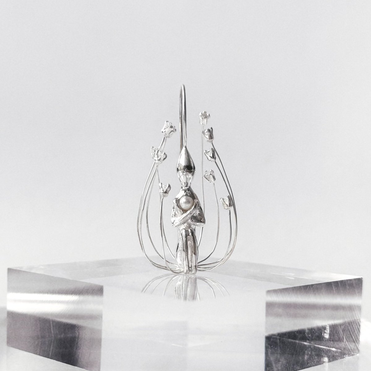 “核“
silver925, pearl, cubic zirconia
pierce
2024