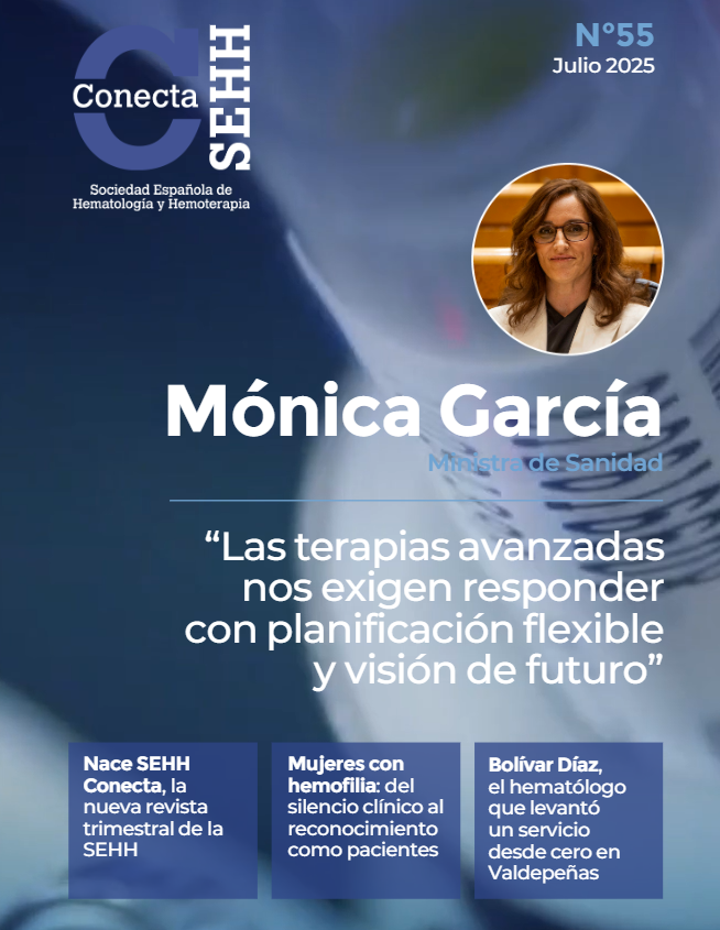 @sehh_es (@sehh_es) on Twitter photo 🆕 Hoy lanzamos SEHH Conecta, la revista trimestral de la SEHH con la que abrimos una nueva etapa: más digital, inclusiva y cercana. 👉revista.sehhconecta.es/.n55/#page=1
📰 Una nueva publicación que pretende informar, inspirar y conectar a los profesionales de la hematología, y también a 🆕 Hoy lanzamos SEHH Conecta, la revista trimestral de la SEHH con la que abrimos una nueva etapa: más digital, inclusiva y cercana. 👉revista.sehhconecta.es/.n55/#page=1
📰 Una nueva publicación que pretende informar, inspirar y conectar a los profesionales de la hematología, y también a