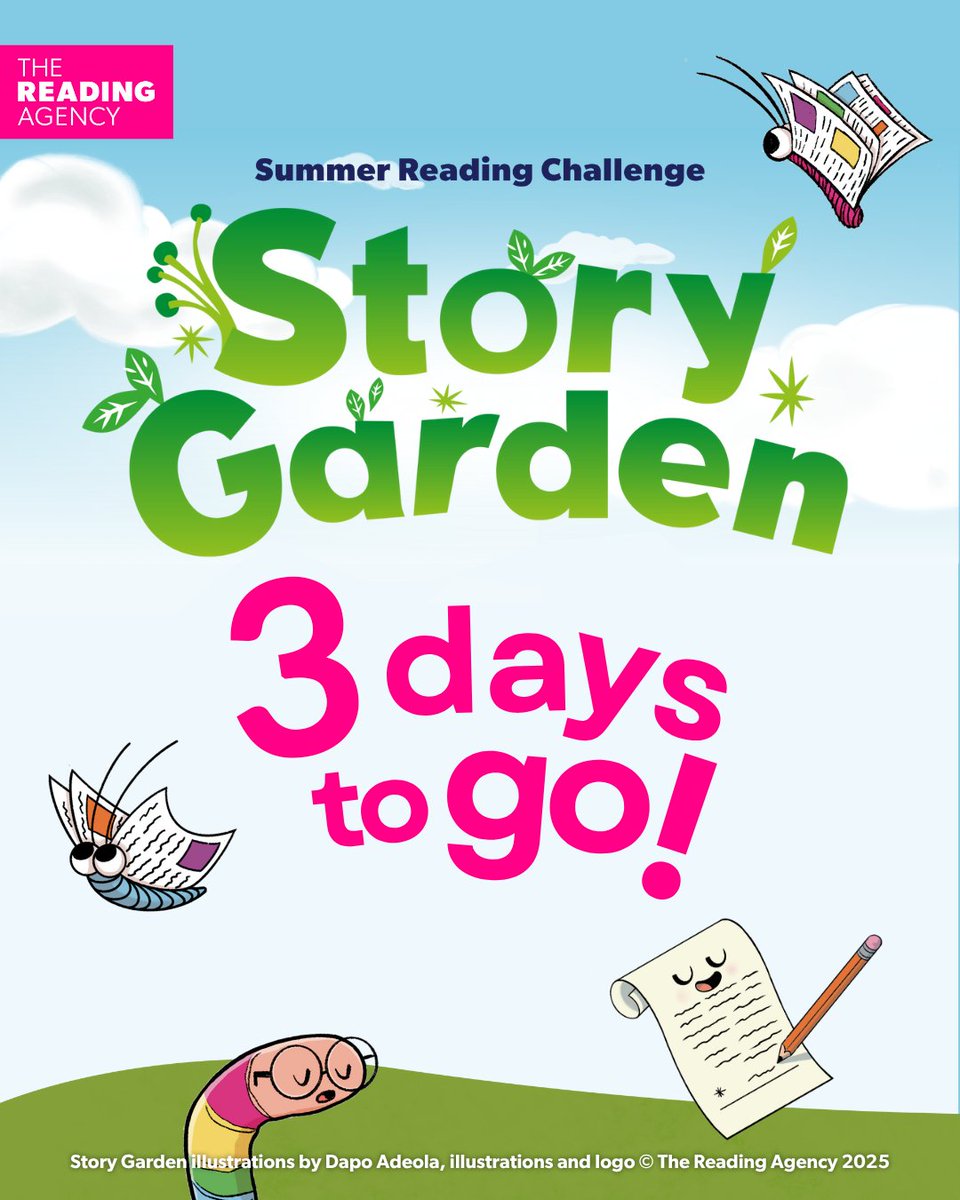 Oxfordshire Libraries (@oxonlibraries) on Twitter photo The #SummerReadingChallenge begins on Saturday! Get ready to dig into brilliant books, magical illustrations by @DapsDraws, and lots of free activities at your local library.
Be part of it at oxfordshire.gov.uk/summer-reading…
<a href="/readingagency/">The Reading Agency</a> #StoryGarden The #SummerReadingChallenge begins on Saturday! Get ready to dig into brilliant books, magical illustrations by @DapsDraws, and lots of free activities at your local library.
Be part of it at oxfordshire.gov.uk/summer-reading…
<a href="/readingagency/">The Reading Agency</a> #StoryGarden