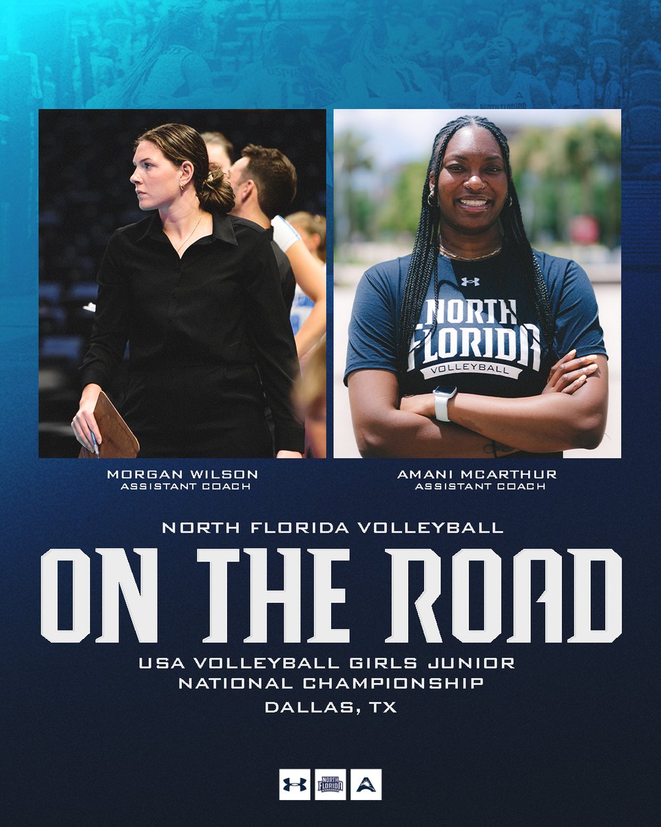 OspreyVB's tweet image. Coach Morgan and Amani are on the road searching for future Ospreys at USAVs!
#SWOOP