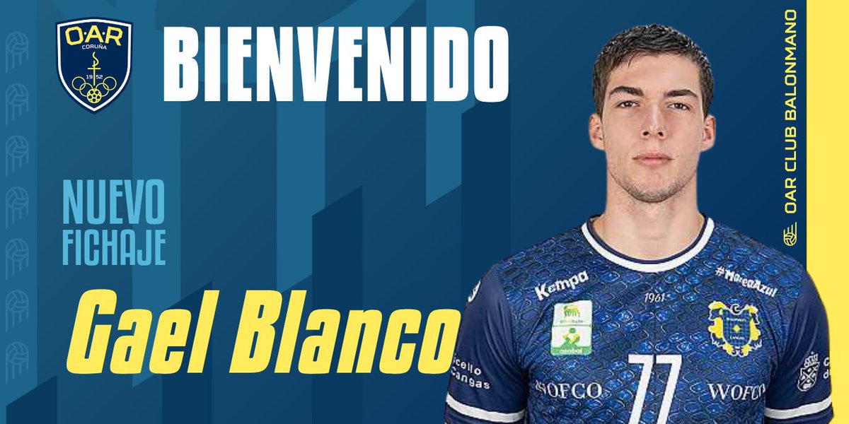🔥El OAR Coruña se refuerza con talento joven y proyección: ¡damos la bienvenida a Gael Blanco Álvarez!