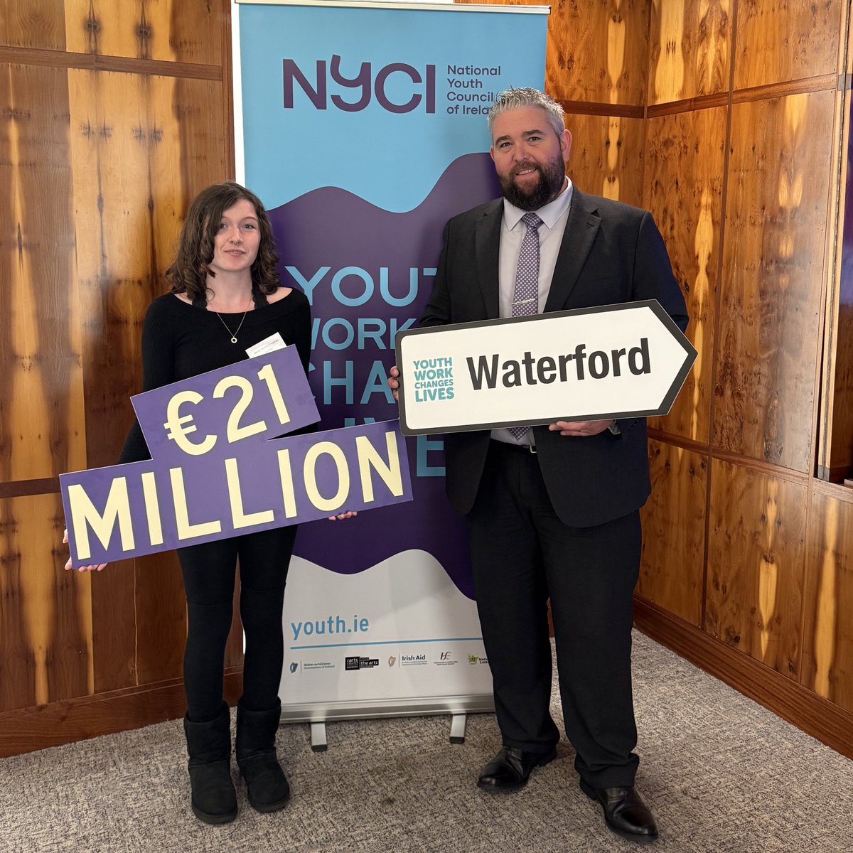 McGuinnessConor's tweet image. Youth work is one of the best investments any Government, or any society, can make.
Great to meet with Némh and the @nycinews team today as they make the case for adequate funding for youth work.
#YouthWorkChangesLives