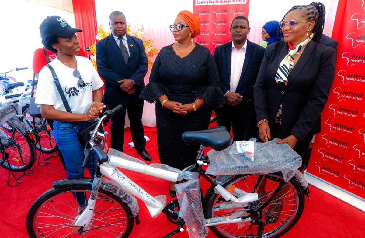 We’re honored to contribute in strengthening healthcare delivery in Tanzania In partnership with <a href="/AmrefTanzania/">Amref Tanzania</a>, through the handover of Buffalo Bicycles to 56 Community Health Workers (CHWs) in Shinyanga Region.

#tanzania #buffalobicycles #communityhealth