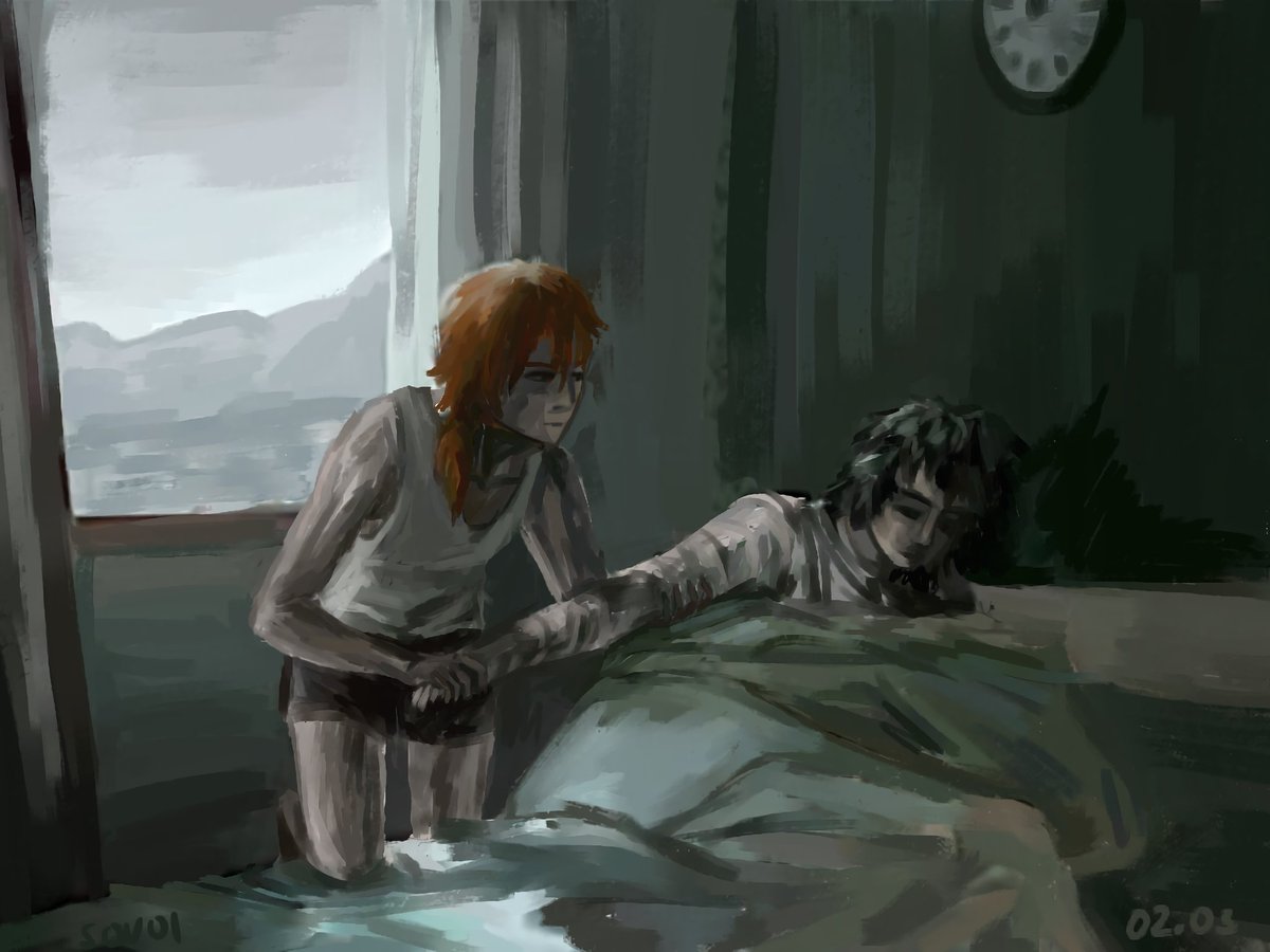 SovolFor's tweet photo. #BSD #Dazai #soukoku #bungostraydogs
No matter how rotten the morning, you’ve got to get out of bed. https://t.co/tnVDrvIWE9