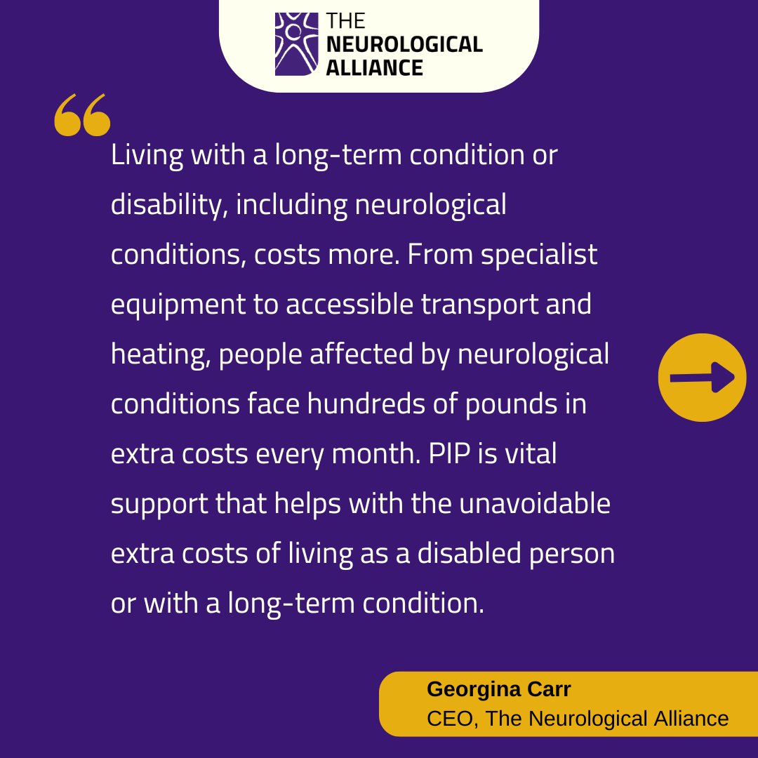 NeuroAlliance's tweet image. The #WelfareReformBill was passed yesterday after the government agreed to halt any reform to personal independence payment (PIP) until after the Timms Review. This is powerful testament to what campaigning can do, but government concessions do not go far enough. STATEMENT👇