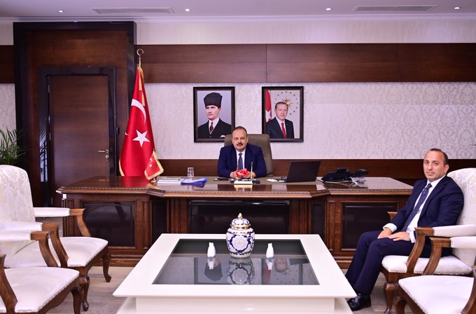 Çine Kaymakamı Ali Erdoğan, Vali Yakup Canbolat’ı Ziyaret Etti