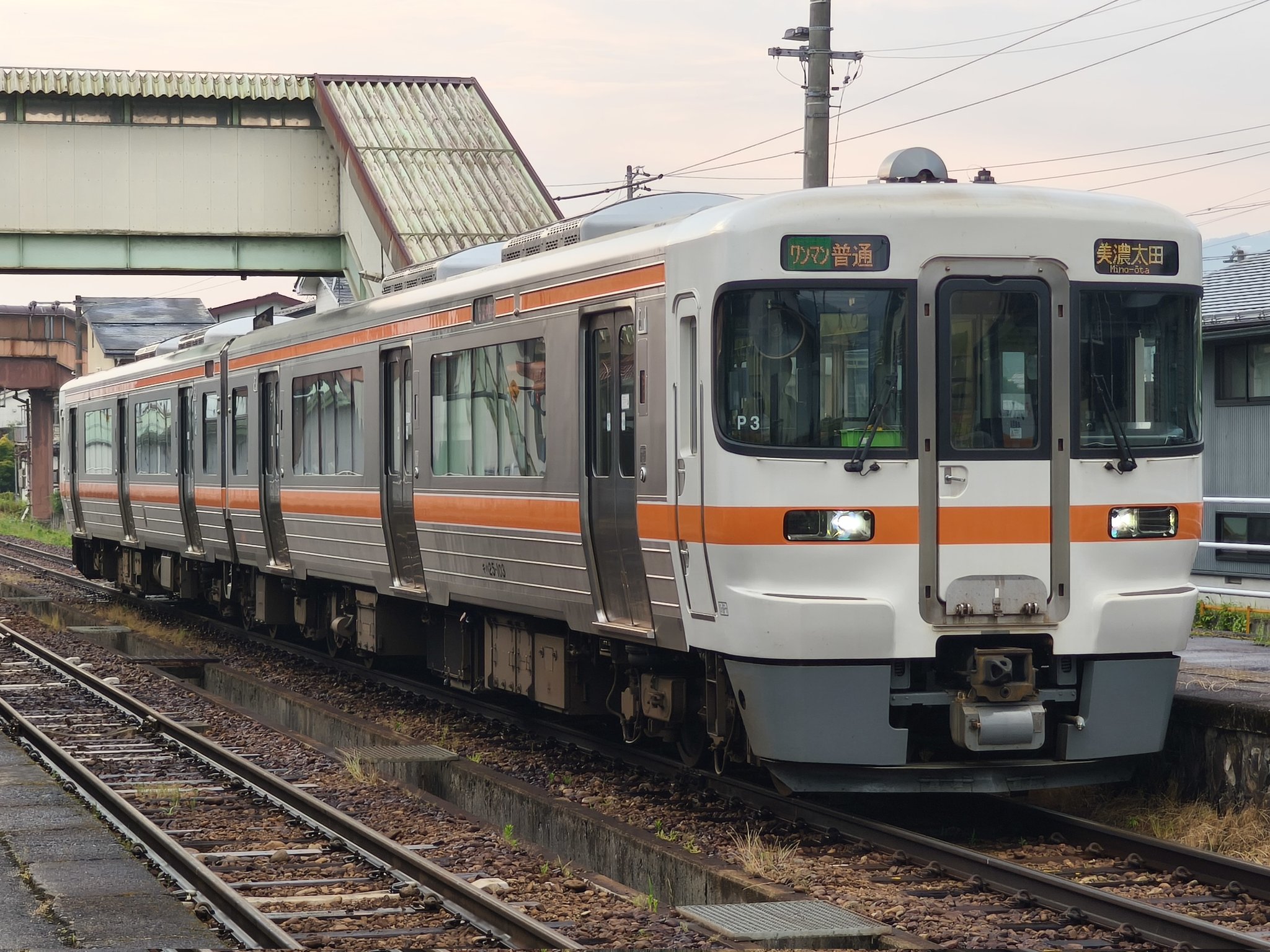 JR東海 国鉄14系客車 いなば スハフ14 1 美濃太田駅 (JR) 鉄道