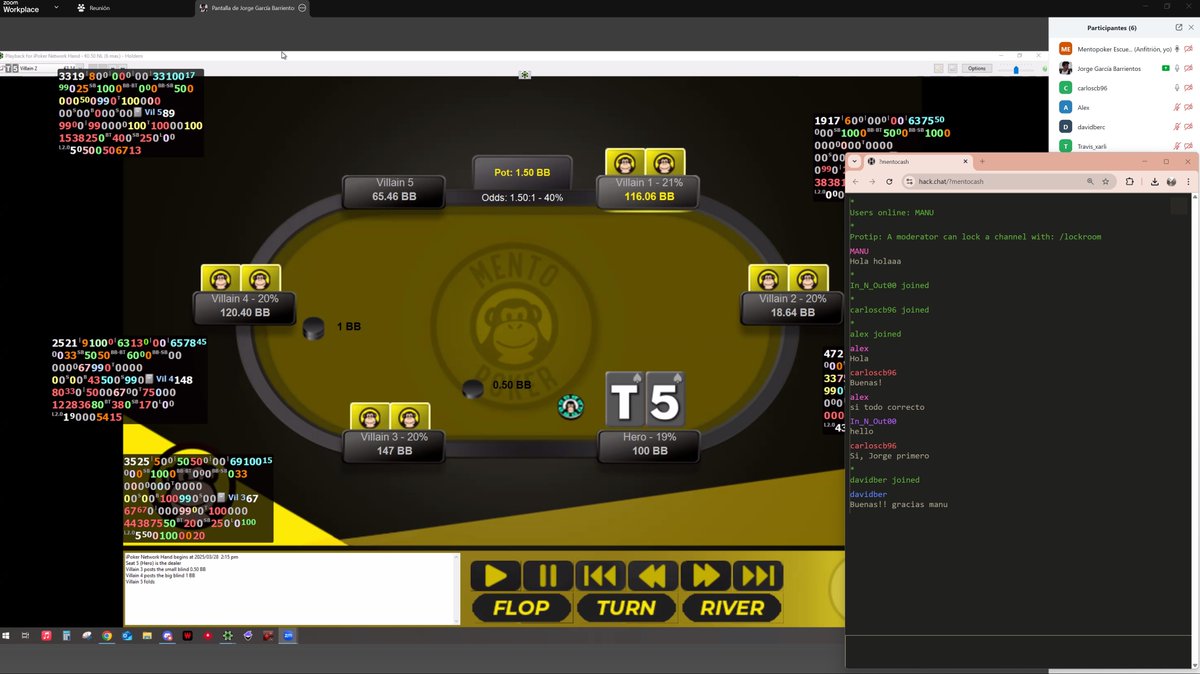 Manu Bardón (@manuverd0n) on Twitter photo Hoy en <a href="/mentopoker/">Mentopoker Escuela de Poker 🔴</a> CASH PRO, haciendo una revi de todo el juego SRP IP con Iniciativa 🪓 Hoy en <a href="/mentopoker/">Mentopoker Escuela de Poker 🔴</a> CASH PRO, haciendo una revi de todo el juego SRP IP con Iniciativa 🪓