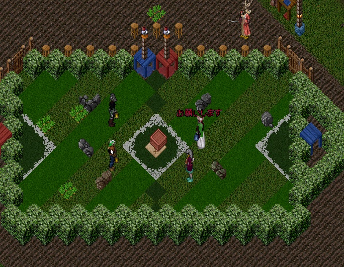 本日も水曜バッグボール体験会 in Yamato 開催中。
7月8月は大和シャードで活動します。
観戦、参加、ルールを聞きたいなどFブリ畑のBBコートまでお気軽にどうぞ！

スクショは自陣に3つずつ障害物を置いてプレイする障害物BB（仮）