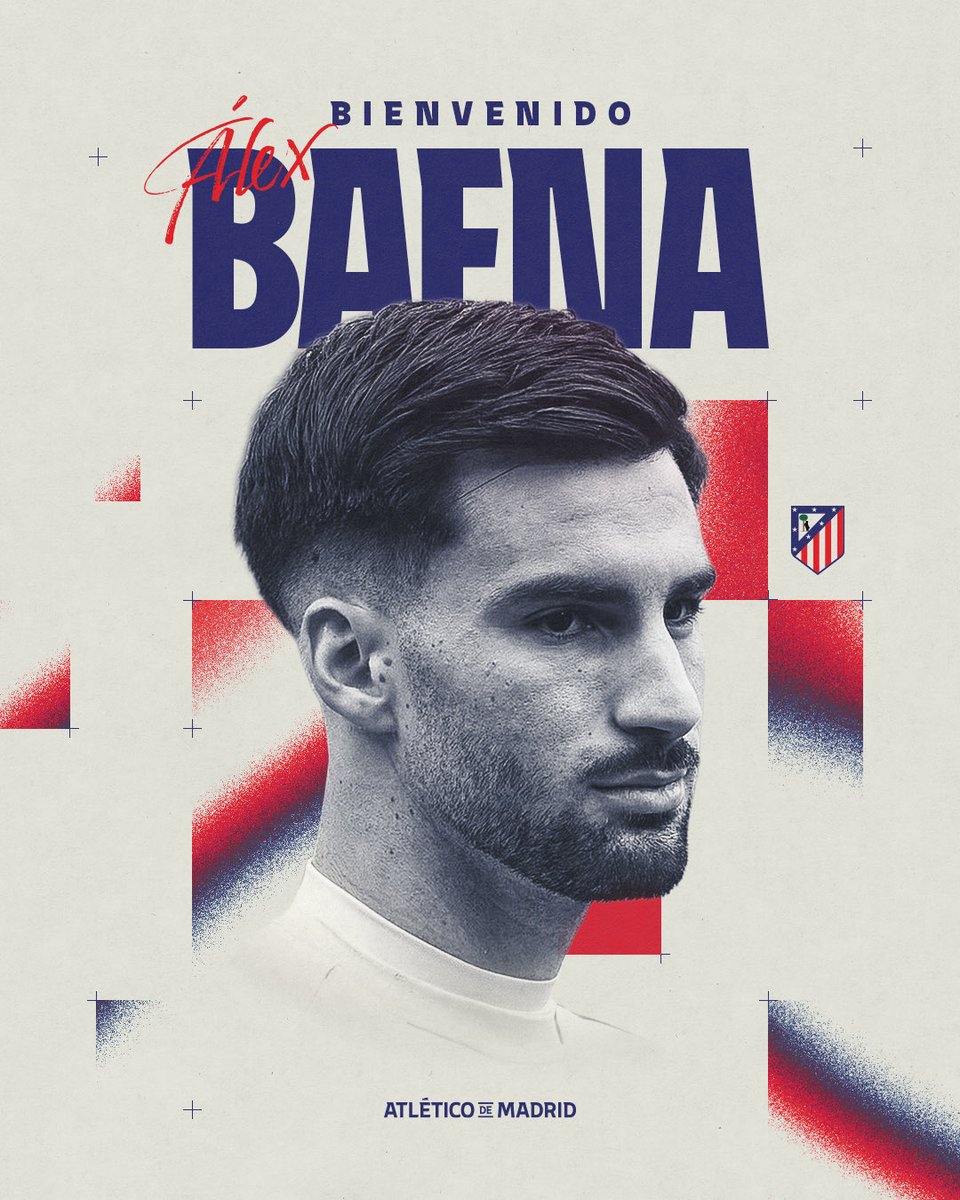 OFICIAL

¡Bienvenido, Álex Baena! 🤩

Acuerdo con el <a href="/VillarrealCF/">Villarreal CF</a> para el traspaso del internacional español, que firma por cinco temporadas con nuestro club.