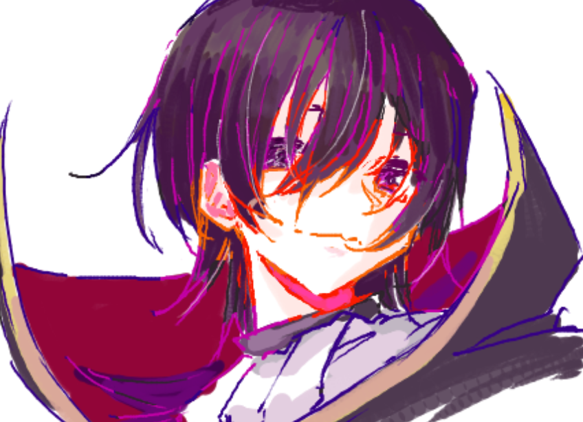 ルルーシュ絵チャ
#イラスト #絵チャ