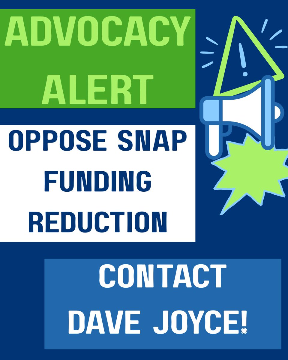 LMMCleveland's tweet image. ADVOCACY ALERT!   

Please urge Congressman Joyce, (440) 352-3939, or his staff contact at Ashley.Roberts@mail.house.gov to oppose a reduction in essential federal nutrition programs.  

As Dan Saltzman writes, SNAP is vital to our local community: shorturl.at/nGbpF.