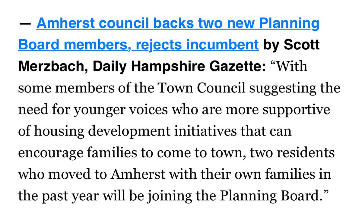 Join your local planning and zoning boards.