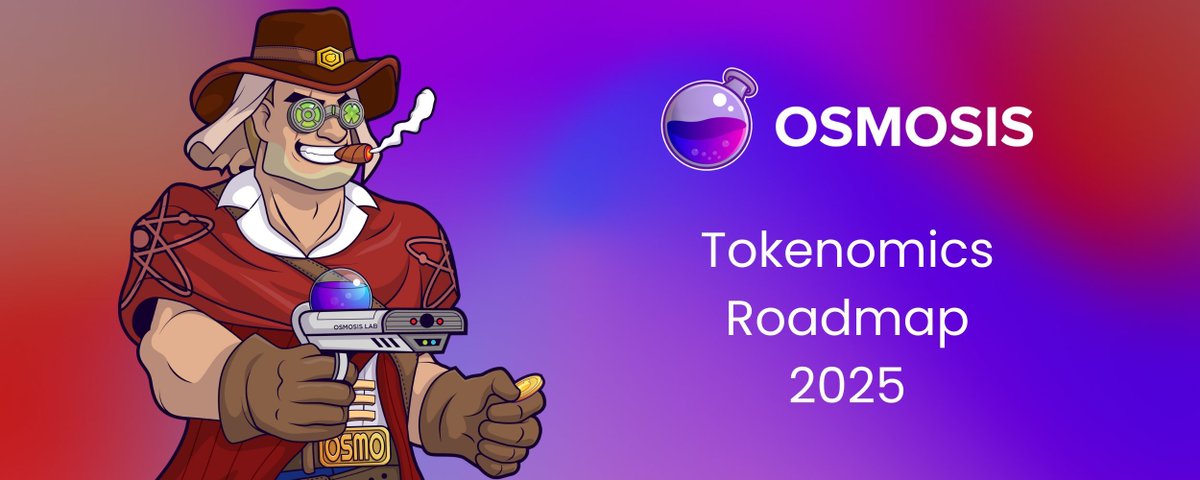 Cosmos Airdrops ๐ช (@cosmos_airdrops) on Twitter photo $OSMO is Evolving: Tokenomics 2.0 ๐
Big updates are coming to <a href="/osmosiszone/">Osmosis ๐งช</a> โ and theyโre not just cosmetic.
Hereโs whatโs changing to make $OSMO more sustainable, deflationary, and value-driven:
๐ฃ More Burn, Less Inflation
๐น Taker fee split shifts to burn 70% of $OSMO is Evolving: Tokenomics 2.0 ๐
Big updates are coming to <a href="/osmosiszone/">Osmosis ๐งช</a> โ and theyโre not just cosmetic.
Hereโs whatโs changing to make $OSMO more sustainable, deflationary, and value-driven:
๐ฃ More Burn, Less Inflation
๐น Taker fee split shifts to burn 70% of