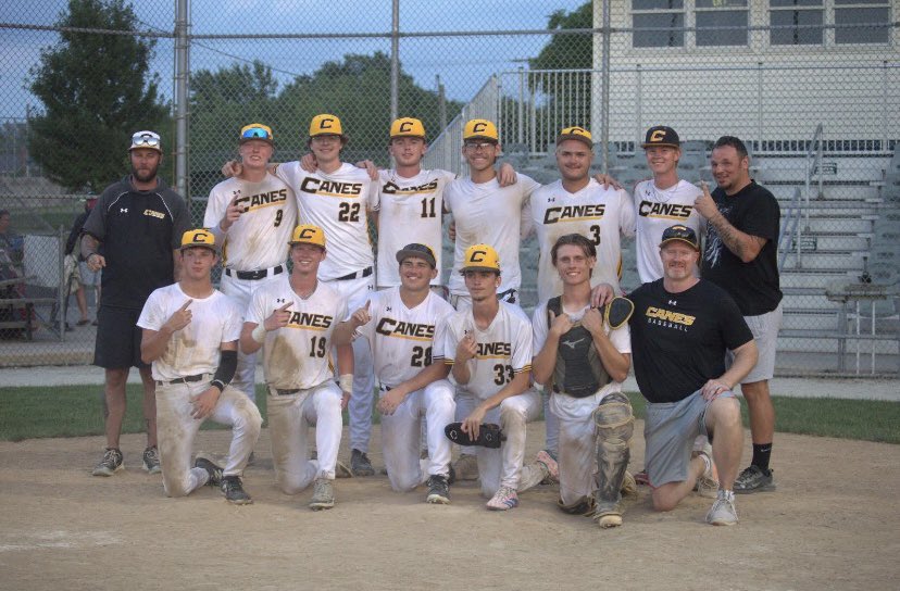 Levi Mossbarger (@levimossbarger) on Twitter photo Tournament champs! Pitched the championship game last week in Michigan and got the W.
IP 7.0
ER 0
H 5
BB 1
SO 9
97 pitches, 63 strikes
<a href="/CanesMidwest/">Canes Midwest</a> <a href="/billsampen/">Bill Sampen</a> <a href="/IndyKingsBB/">Kings Baseball</a> <a href="/jenk_baseball/">Jeffrey Jenkins</a> <a href="/IndyUncommited/">midwest-uncommited</a> Tournament champs! Pitched the championship game last week in Michigan and got the W.
IP 7.0
ER 0
H 5
BB 1
SO 9
97 pitches, 63 strikes
<a href="/CanesMidwest/">Canes Midwest</a> <a href="/billsampen/">Bill Sampen</a> <a href="/IndyKingsBB/">Kings Baseball</a> <a href="/jenk_baseball/">Jeffrey Jenkins</a> <a href="/IndyUncommited/">midwest-uncommited</a>