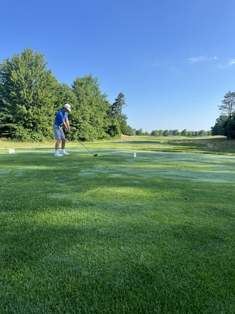 Good morning from the New Albany Jr. Open!