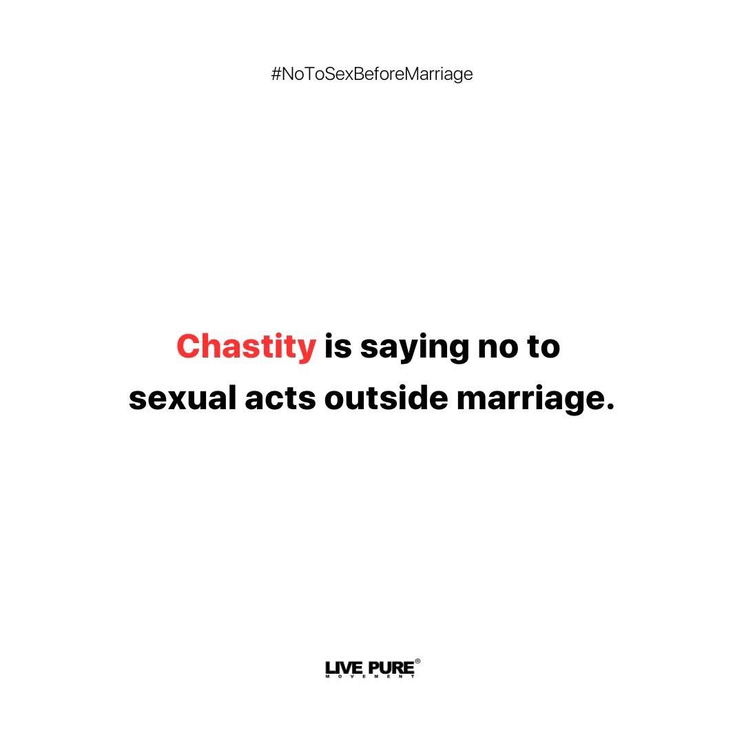 We are fulfilled not when we use one another, but when we give ourselves as a gift to another.

#LivePureMovement #FightForChastity #WeWillLivePure