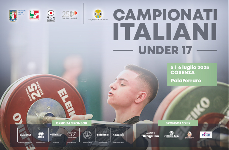 FederPesistica (@federpesistica) on Twitter photo ๐๏ธโโ๏ธLa Pesistica Olimpica fa tappa a Cosenza per le
๐
๐ข๐ง๐๐ฅ๐ข ๐๐๐ข ๐๐๐ฆ๐ฉ๐ข๐จ๐ง๐๐ญ๐ข ๐๐ญ๐๐ฅ๐ข๐๐ง๐ข ๐๐๐
๐ Sabato 5 domenica 6 luglio
๐ PalaFerraro (Via Antonio G. Marino)
๐ Dalle 8.15
๐ INGRESSO LIBERO
๐ขDIRETTA LIVE SU #YOUPOWERTV ๐ข
๐ช
#liftyourdream #fipe ๐๏ธโโ๏ธLa Pesistica Olimpica fa tappa a Cosenza per le
๐
๐ข๐ง๐๐ฅ๐ข ๐๐๐ข ๐๐๐ฆ๐ฉ๐ข๐จ๐ง๐๐ญ๐ข ๐๐ญ๐๐ฅ๐ข๐๐ง๐ข ๐๐๐
๐ Sabato 5 domenica 6 luglio
๐ PalaFerraro (Via Antonio G. Marino)
๐ Dalle 8.15
๐ INGRESSO LIBERO
๐ขDIRETTA LIVE SU #YOUPOWERTV ๐ข
๐ช
#liftyourdream #fipe