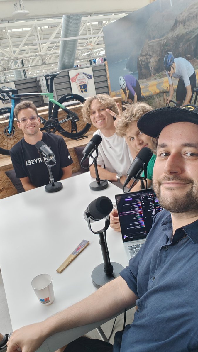 On est en live chez Van Rysel !