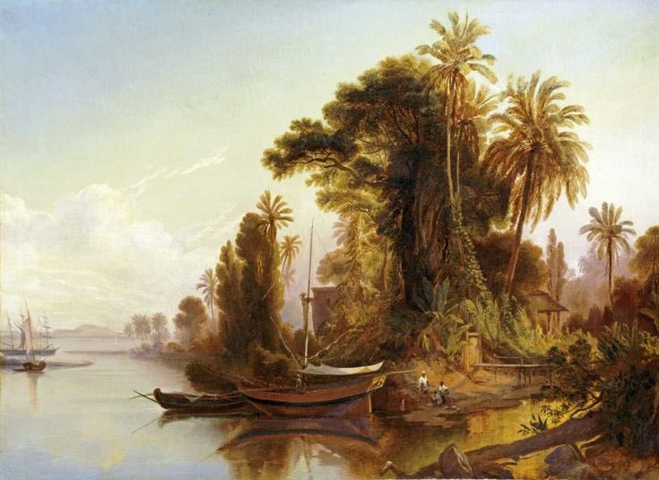 Amo_elCafe's tweet image. Un atardecer a orillas del río manzanares para este miércoles. (1867)
#Bellermann #Venezuela #Historia