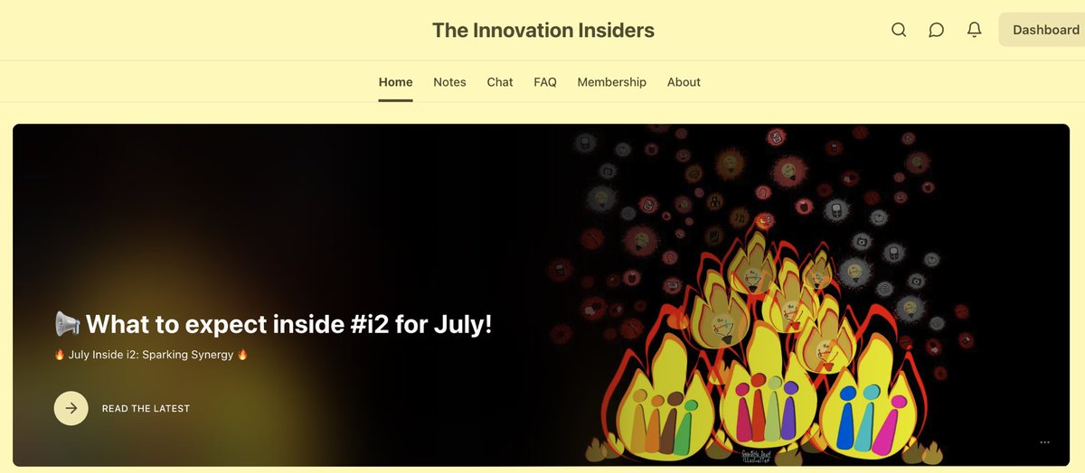 📮 You’ve got mail Insiders - so don’t miss out on what’s coming up in July!

👀 Take a peak here ➡️ open.substack.com/pub/theinnovat…

🌎 Tag a fellow #educator you’d like to invite to the #creative #education #collaboration, let’s kick-start the #synergy…#together! 

#i2