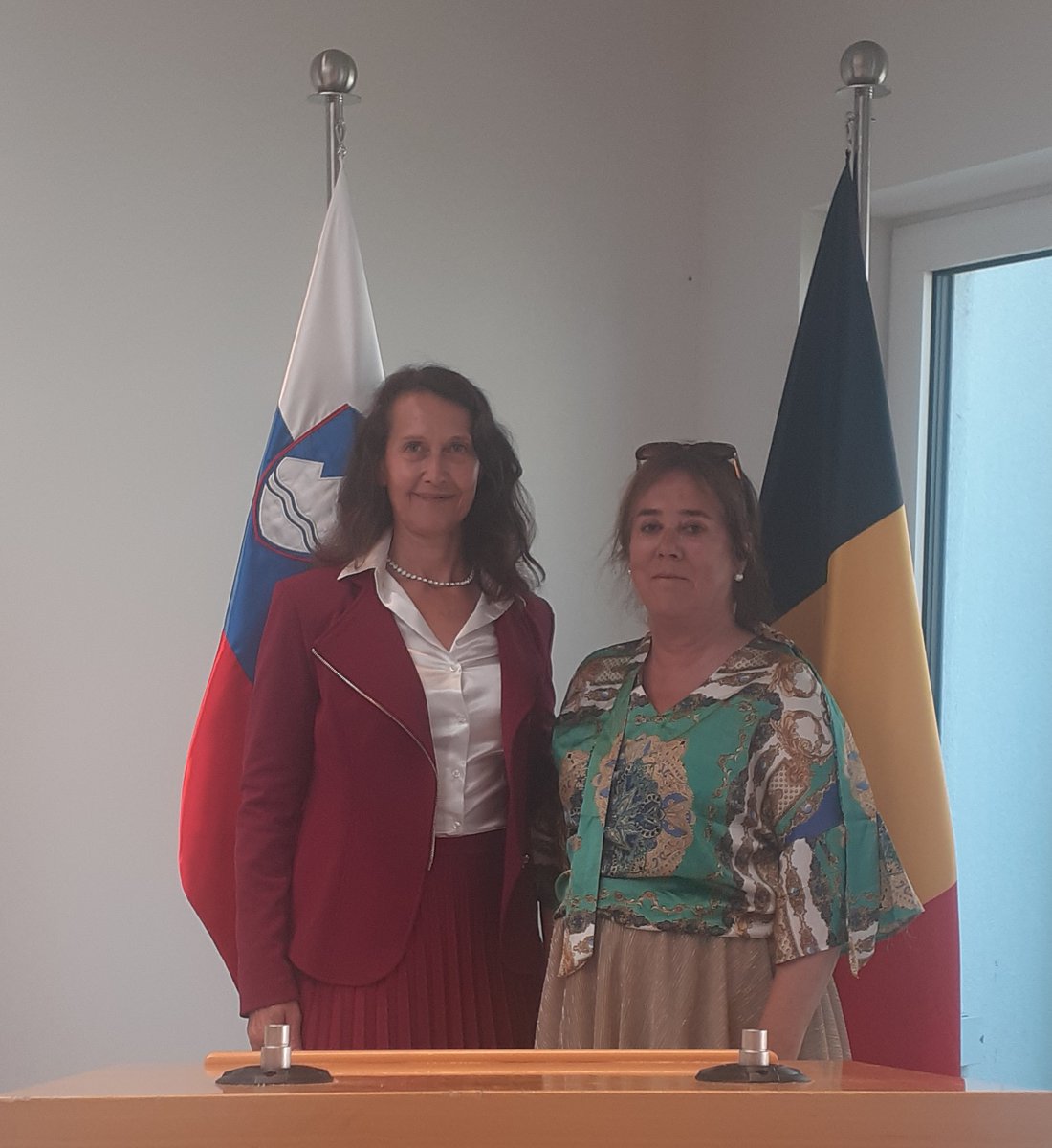 Thank you Ambassador Barbara Sušnik for inviting @Europeanwomen to celebrate #Slovenia in these turbulent times.
You can count on our support!