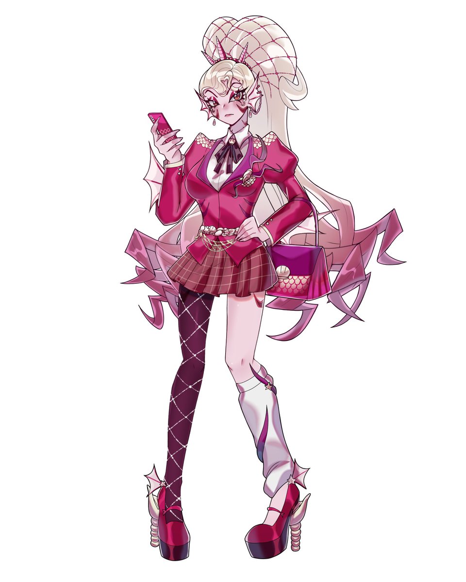PMart757892's tweet image. My new Oc! Her name is Celine!
A siren school girl! Hope you like her!
#characterdesign #oc #digitalart #สายผลิต #ชุมชนนักวาด #illustration #smallartist