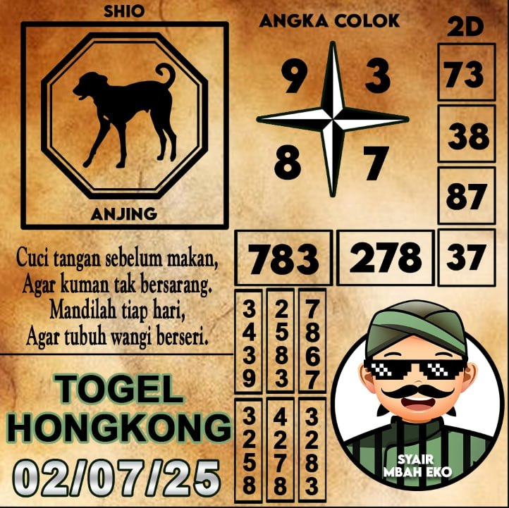 LinkIJP88ofc's tweet photo. 📅 𝐓𝟎𝐆𝟑𝐋 𝐇𝐎𝐍𝐆𝐊𝐎𝐍𝐆 𝟎𝟐-𝟎𝟕-𝟐𝟓
🐶 Shio: Anjing
🎯 Angka Colok: 9 – 3 – 8 – 7
💥 2D Jitu: 73 | 38 | 87 | 37
🔥 Mainkan angka sakti dari SYAIR MBAH EKO sekarang juga!
💸 Siap panen malam ini?

🔎 Link Resmi :  https://t.co/41pqwiV8rJ

#ijp88 #prediksitogel #mbaheko https://t.co/jAKAZd6AiB