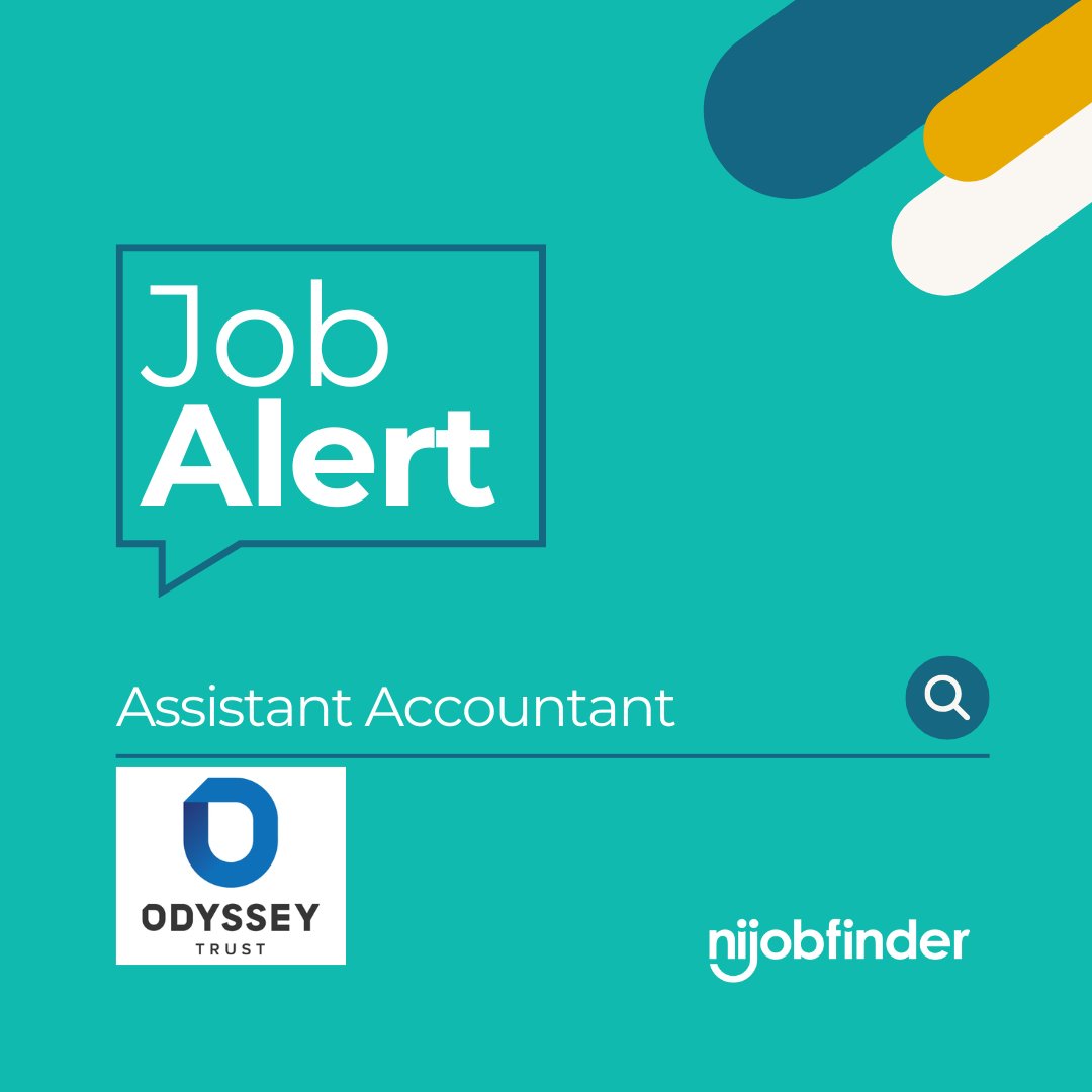 Assistant Accountant: The Odyssey Trust is Hiring!
Work behind the scenes of Belfast’s leading entertainment &amp; visitor destinations

Queen’s Quay, Belfast (4 days office, 1 WFH)
Salary: £35,000–£37,000 
shorturl.at/NYjmg

#AccountancyJobs #OdysseyTrust #BelfastJobs