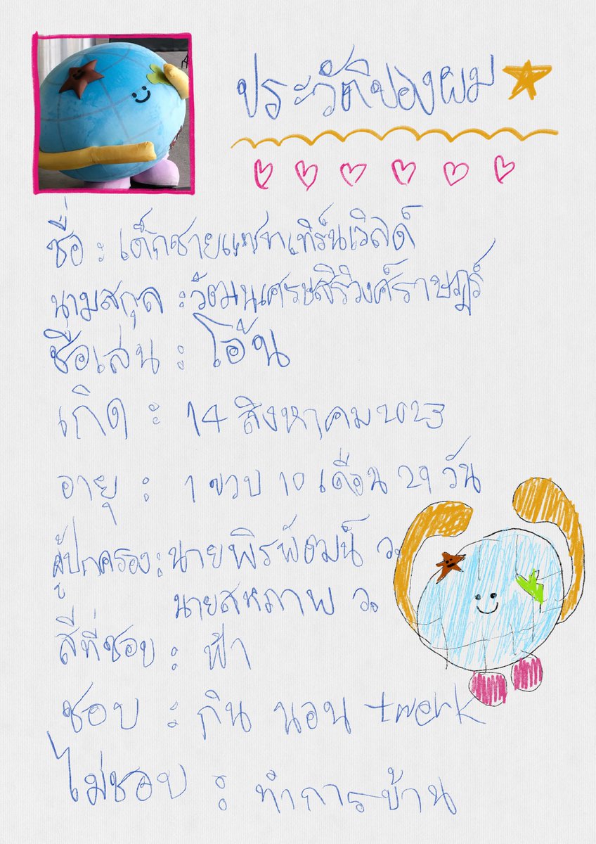 atrinnx's tweet photo. นุเอาการบ้านมาอวดอุนยายฮะ
.
ทำมายชื่อนุยาวจาง นามสกุลป๊าก็ย๊าวยาวว

#MRSATURNWORLD ⋮ #ไอโอ้น 🩵 https://t.co/Mo1Z19sFKH