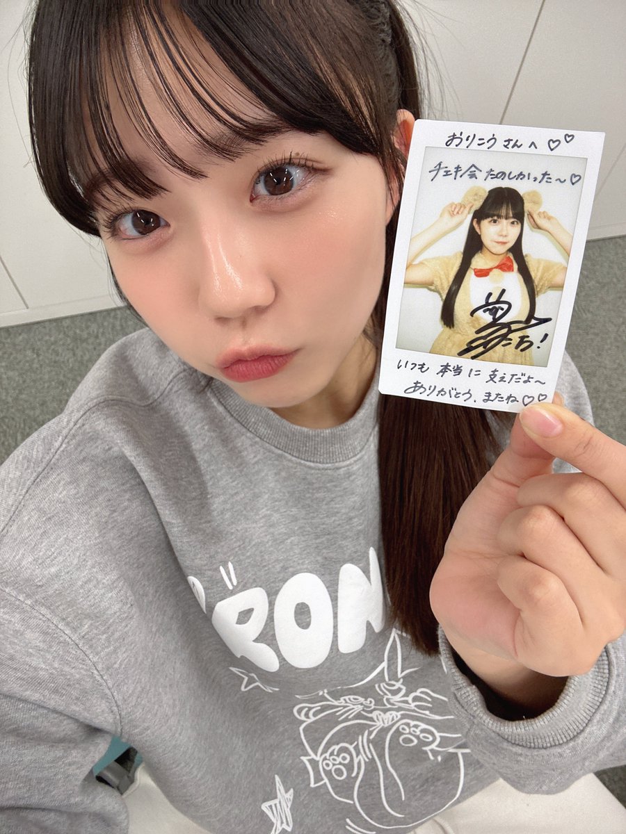 12th Single チェキサイン会 今回も唯一無二なチェキをお届けします