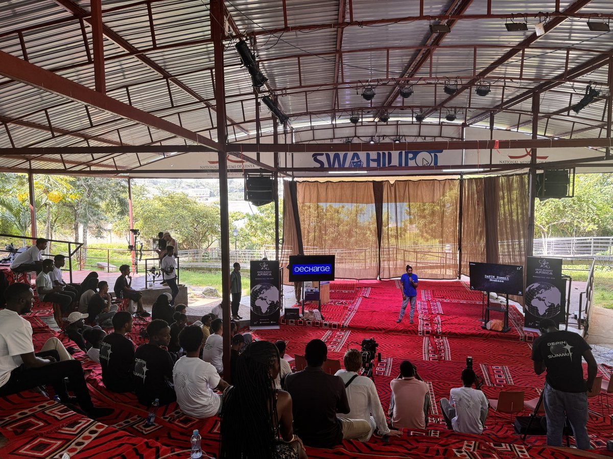 web3mashinani's tweet photo. A good number of @web3mashinani members joined the @DePINSummit Mombasa event at @swahilipothub 

A community commited to learning and being part of the web3 ecosystem
#twendeMashinani https://t.co/j17U2c2SfS