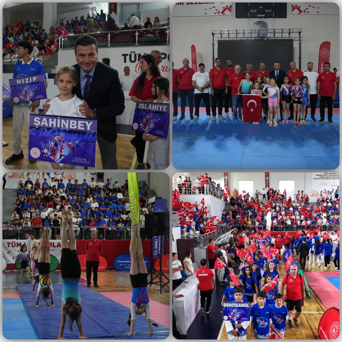 Valimiz Kemal Çeber’in teşrifleriyle, Büyükşehir Belediyesi ile iş birliği içerisinde yürütülen GSB ve GBB Spor Okulları açılış seremonisi, coşkulu bir törenle gerçekleştirildi.

İlçelerimizden gelen sporcularımızın da katılımıyla gösteriler düzenlendi.

Gençlerimize sporla dolu