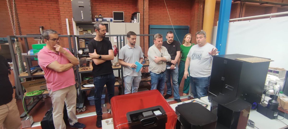uc3mRoboticsLab (@uc3mroboticslab) on Twitter photo La <a href="/uc3m/">UC3M</a> en colaboración con <a href="/AECIM_org/">Asociación AECIM</a> y en el marco de <a href="/EdihMadrid/">EDIH MADRID</a> ha realzado una demostración de impresión 3D robótica en las instalaciones del <a href="/uc3mRoboticsLab/">uc3mRoboticsLab</a> La <a href="/uc3m/">UC3M</a> en colaboración con <a href="/AECIM_org/">Asociación AECIM</a> y en el marco de <a href="/EdihMadrid/">EDIH MADRID</a> ha realzado una demostración de impresión 3D robótica en las instalaciones del <a href="/uc3mRoboticsLab/">uc3mRoboticsLab</a>