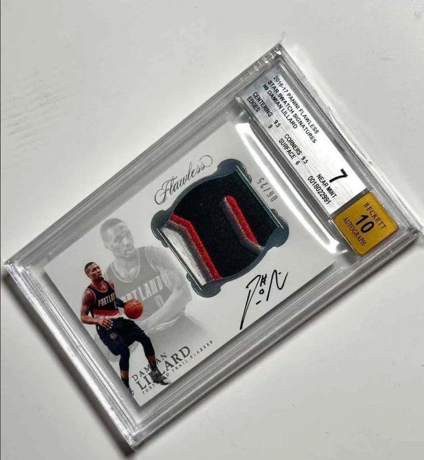 YoungKen156236's tweet image. Fake Lillard Patch 6/25
@CGCCards , Please do not steal photos/credit as you did before.