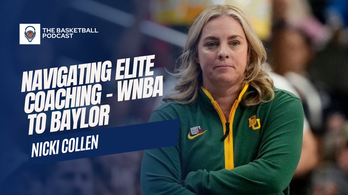 Chris Oliver (@bballimmersion) on Twitter photo Baylor head coach <a href="/NickiCollen/">Nicki Collen</a> shares insights on elite coaching on the Basketball Podcast including:
WNBA Coach's College Transition
Enhancing Player Engagement
2-for-1 Strategies
Late-Game Strategy
Team Dynamics
Simplifying Coaching Strategies
basketballimmersion.com/the-basketball… Baylor head coach <a href="/NickiCollen/">Nicki Collen</a> shares insights on elite coaching on the Basketball Podcast including:
WNBA Coach's College Transition
Enhancing Player Engagement
2-for-1 Strategies
Late-Game Strategy
Team Dynamics
Simplifying Coaching Strategies
basketballimmersion.com/the-basketball…