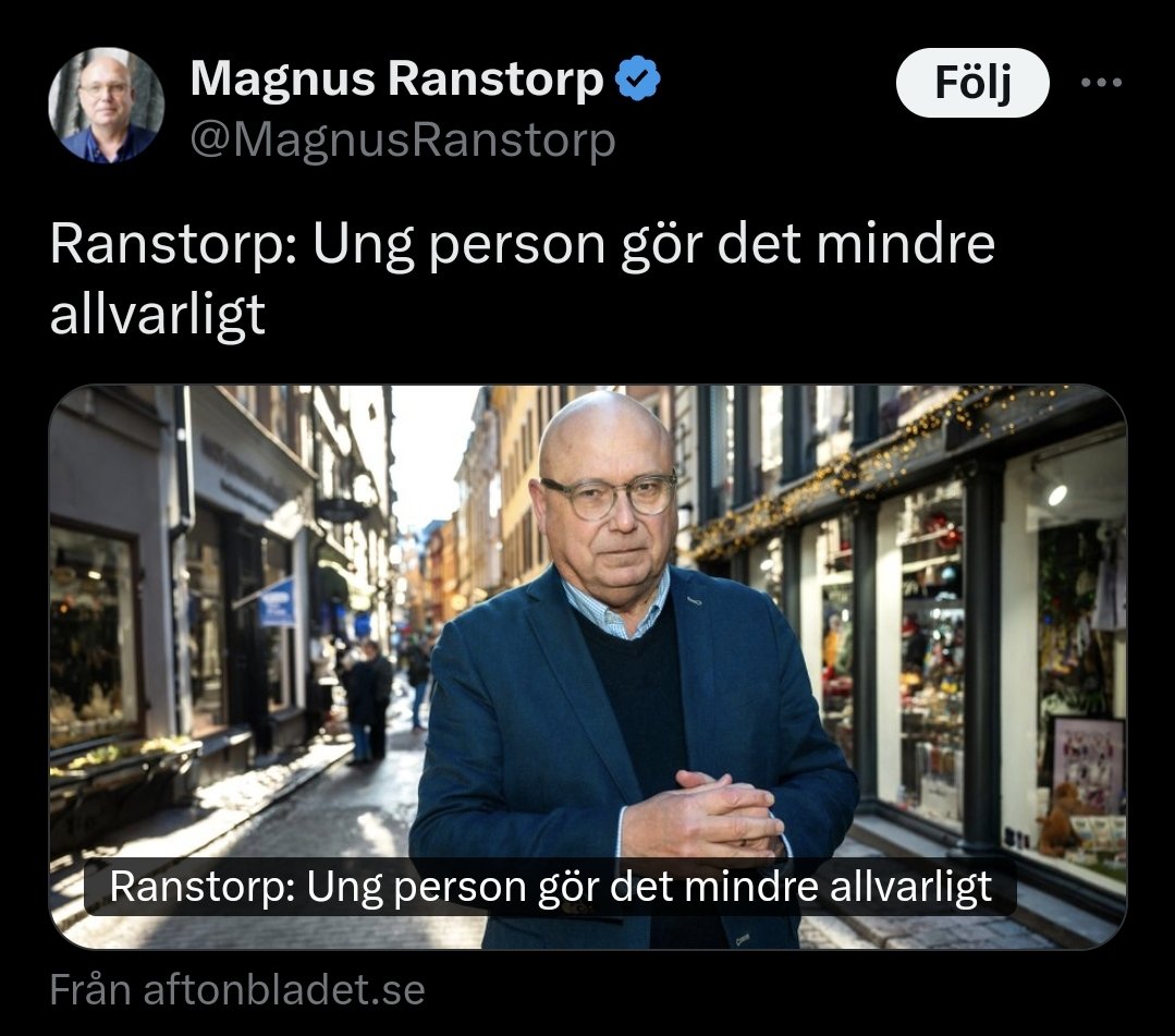 Magnus Ranstorp vs Magnus Ranstorp.