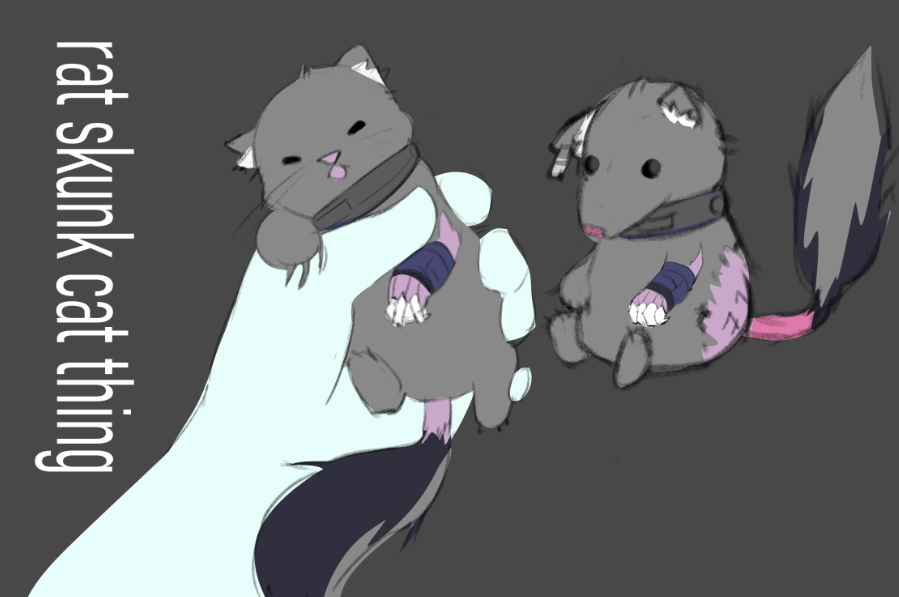 mystiry_'s tweet image. chat mascot (๑•̀ㅂ•́)و✧ i dont know what it is
