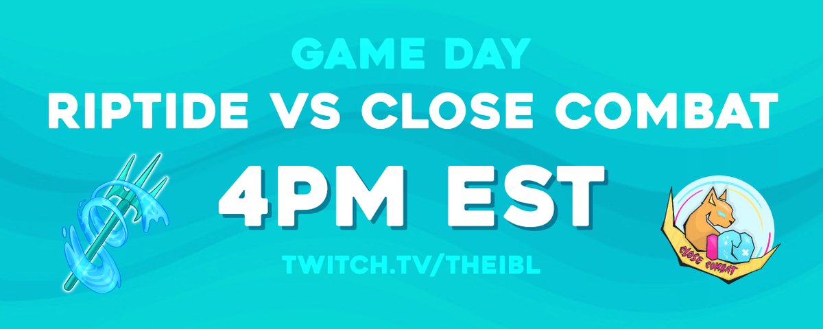 We will be grabbing our tridents for our next match against Close Combat!

Tune in tonight at 4pm EST 🌊