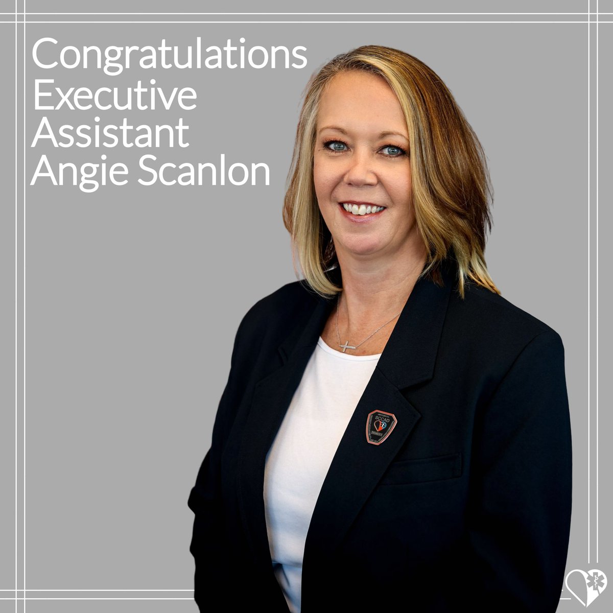 Three cheers for Angie Scanlon, who was promoted to Executive Assistant.  Angie has been part of our team since 2009, serving as a Patient Accounts Rep. and later Admin. Assistant. Never afraid to take on new challenges or develop new skills, she's a perfect fit for the EA role!