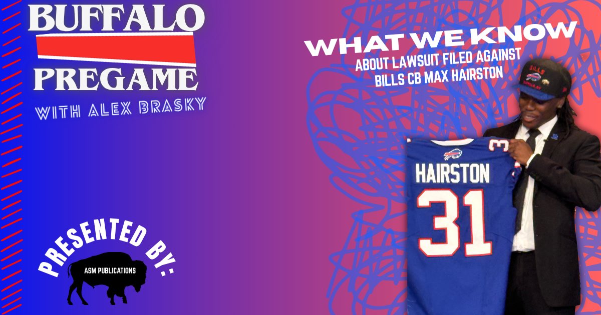 Here is what we know about the civil lawsuit filed against #Bills first-round CB Max Hairston, alleging sexual assault: tinyurl.com/4p83jpnn #BillsMafia