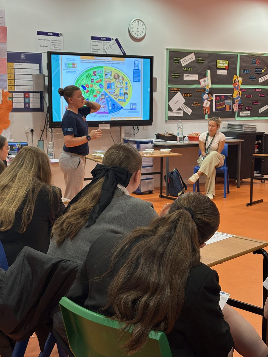 Our Year 7 students have been taking part in Healthy Eating workshops with Think Knowsley this week 🥗💬