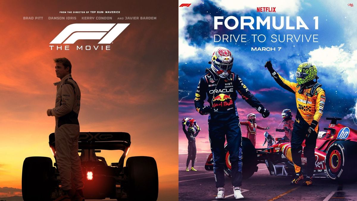 ZeeZest_'s tweet image. If the thrill and speed in Brad Pitt’s F1: The Movie got you hooked, here are other iconic motorsport films and series that dive even deeper into life in the fast lane. Read here: 

zeezest.com/culture/need-f…

#ZeeZest #ZeeZestEditorials #BradPitt #F1TheMovie #F1Movies