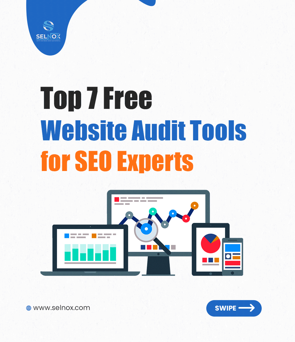 selnoxinfotech's tweet photo. Top -7 Free Website Audit Tools For SEO Expert

#SEO #websiteaudittool #SEOExperts #seoin2025 #SEOExperts https://t.co/ZOtey64u4O