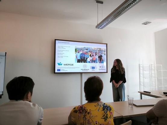 MERGEprojectEU's tweet image. Fostering scientific collaboration! 🎉
👩🔬 Areti Moutsiou from our partner @polimi is doing a four-month research exchange at @vsbtuo, where she gave an inspiring talk about "Heterogeneous Catalysis for Sustainable Chemical Applications"💡
@VileGroup @Q_PLANIntl